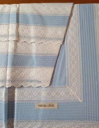 Juego de Sábanas Vintage Terlenka - Azul