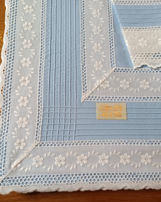 Juego de Sábanas Vintage Terlenka - Azul