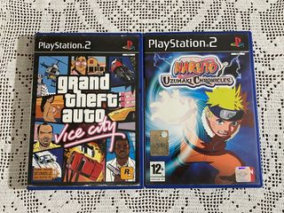 2 Giochi playstation2 PS2: GTA Vice City + Naruto