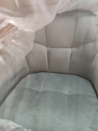 ✅Silla escritorio oficina giratoria gris nueva