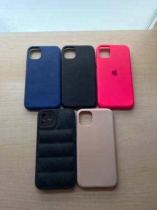 Fundas iPhone 11 - 5 unidades