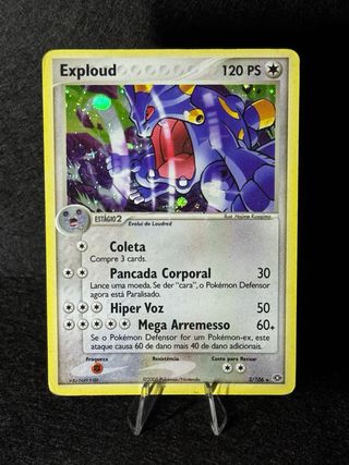 Exploud 120 PS - Pokémon Carta