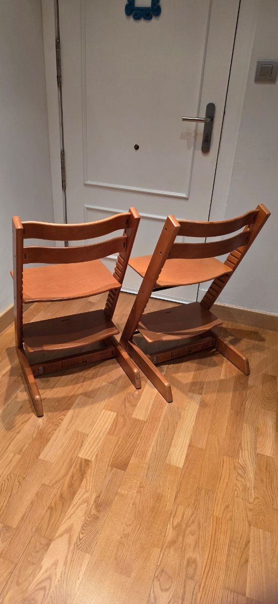 2 Sillas Stokke Tripp Trapp Madera