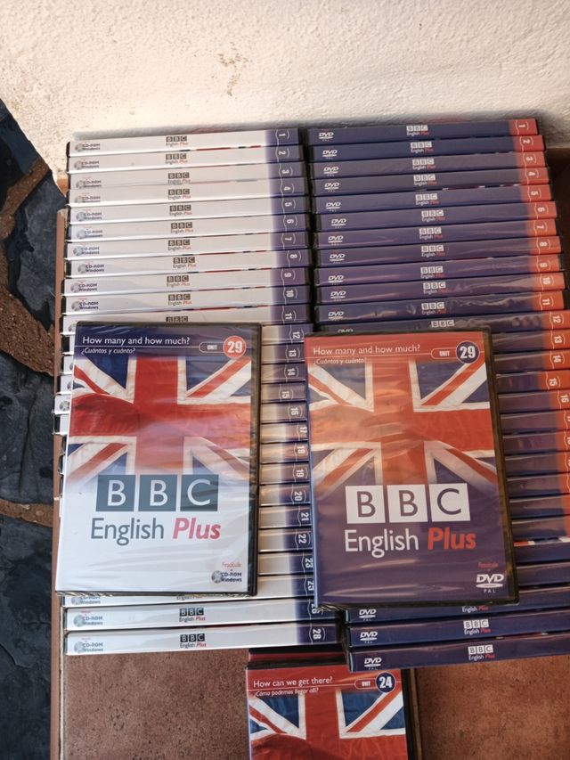 BBC English Plus DVDs - 56 unidades