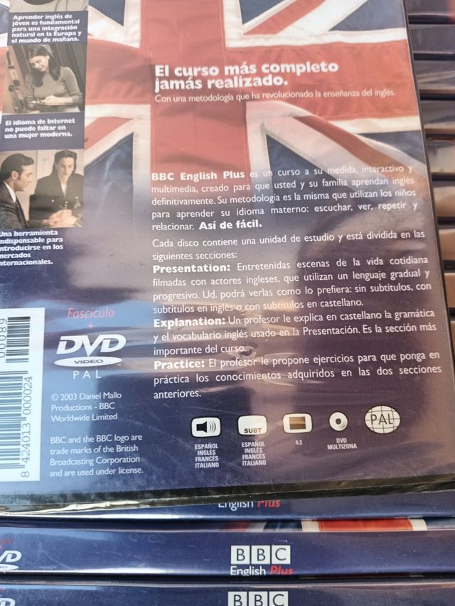 BBC English Plus DVDs - 56 unidades