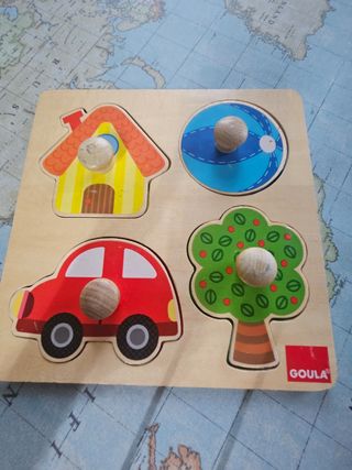Puzzle Goula infantil de madera