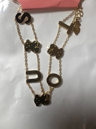 Pulsera | Dorada - Letras
