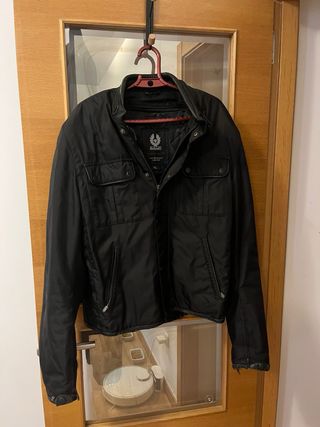 Chaqueta moto Belstaff negra