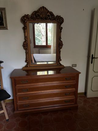 Camera da letto in legno
