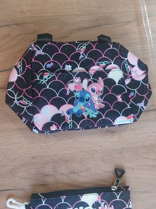 Mochila Lilo & Stitch - 3 peças Novo a estrear