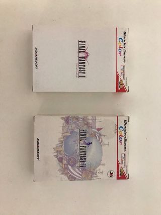 Final Fantasy para Wonderswan II y IV