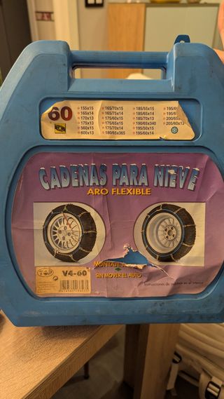 Cadenas nieve V4-60 Aro Flexible