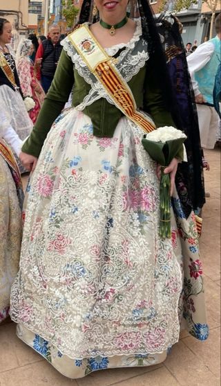 Traje Fallera S.XVI - multicolor