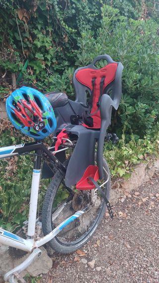 Silla bici niño - hasta 22kg