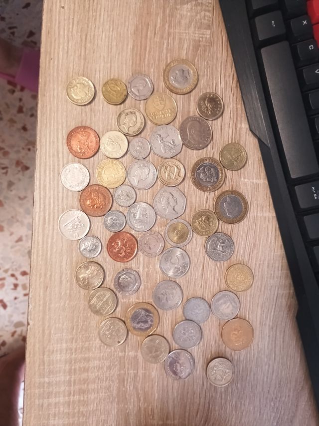 Monedas antiguas extranjeras