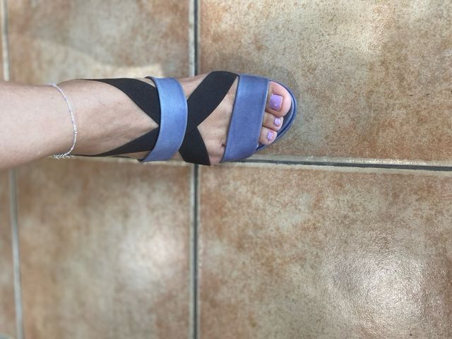 Sandalias AUDLEY London azules