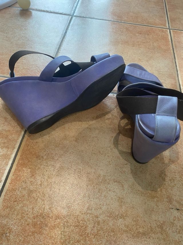 Sandalias AUDLEY London azules