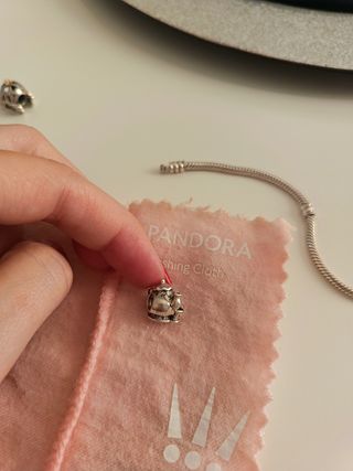 Charm Pandora Bella y Bestia original






