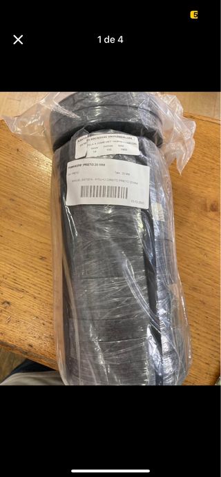 Entretela Preta 20mm - 1600m