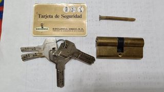 Cilindro Ezcurra alta seguridad