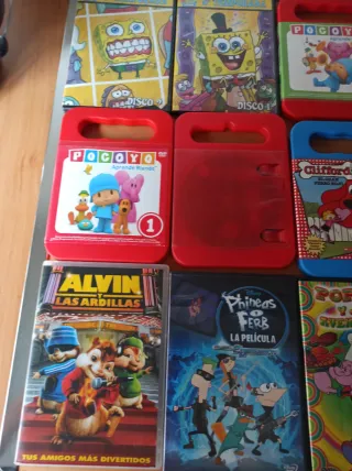 43 DVD infantiles 20 e
