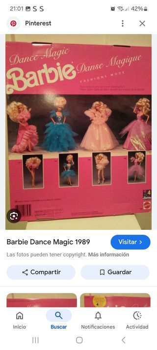 Vestidos Barbie Dance Magic 
