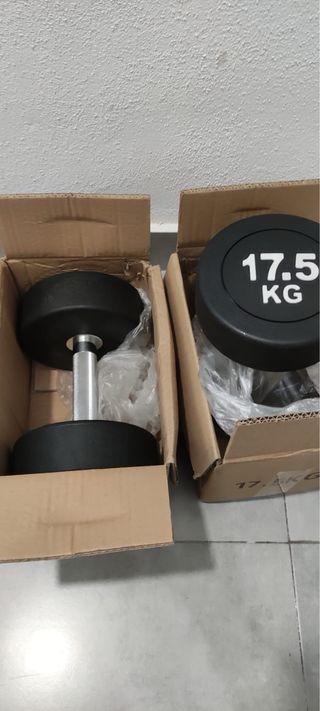 Mancuernas 17,5 kg