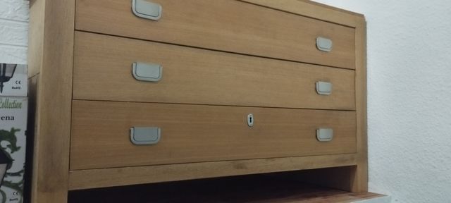 Cajonera madera 3 cajones