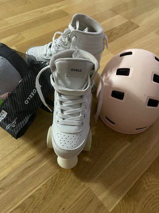 Patines Oxelo + casco XS