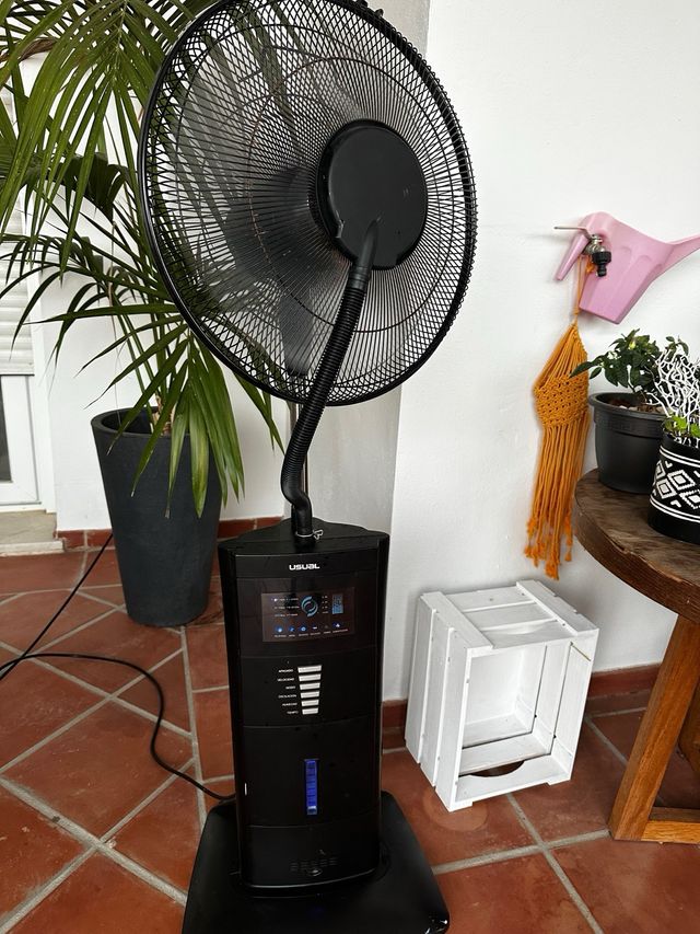 Ventilador nebulizador Usual - Negro
