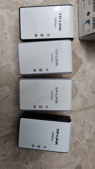 4 Adaptadores PLC TP-LINK 200Mbps
