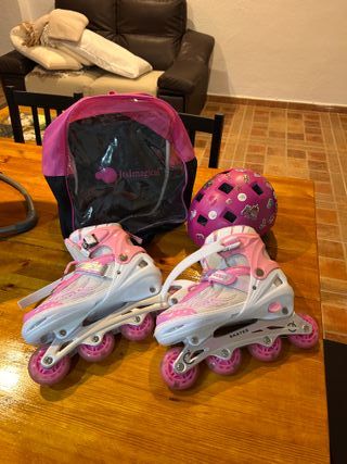 Conjunto Patines niña + protecciones
