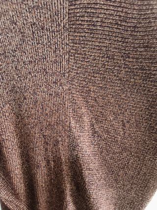 Vestido Zara marrón invierno