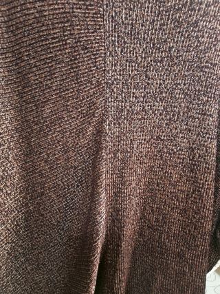 Vestido Zara marrón invierno