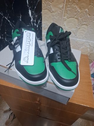 Scarpe Kappa verdi e nere