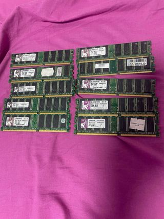 Memorias RAM Kingston 512MB DDR