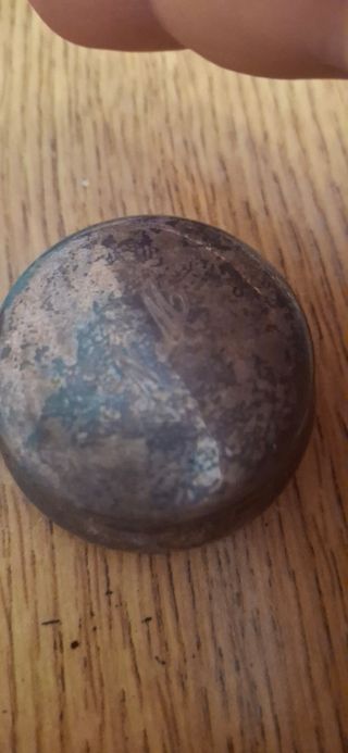 6 scatoline vintage metallo 2 sono portacipria