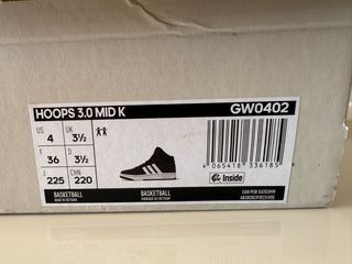 Adidas Scarpe Alte 36,5