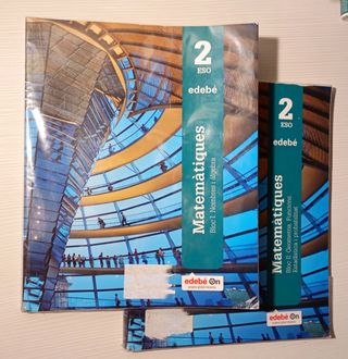 Libro MATEMÀTIQUES 2 ESO