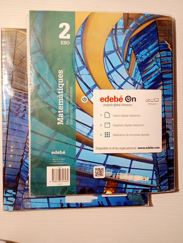Libro MATEMÀTIQUES 2 ESO