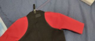 Traje neopreno niñ@s rojo-negro