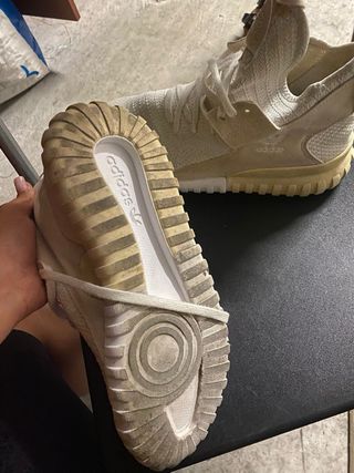 Adidas Tubular - Scarpe Beige/Bianche