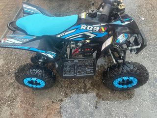 Mini Quad Roan 49cc - Azul y Negro