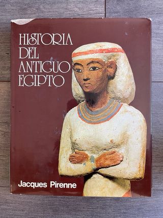 LOTE DE 3 LIBROS HISTORIA DEL ANTIGUO EGIPTO