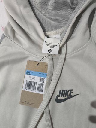 Sudadera Nike M beige - Nueva