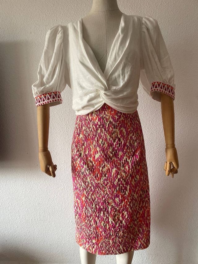 Conjunto falda Carmen Horneros + top Meryfor