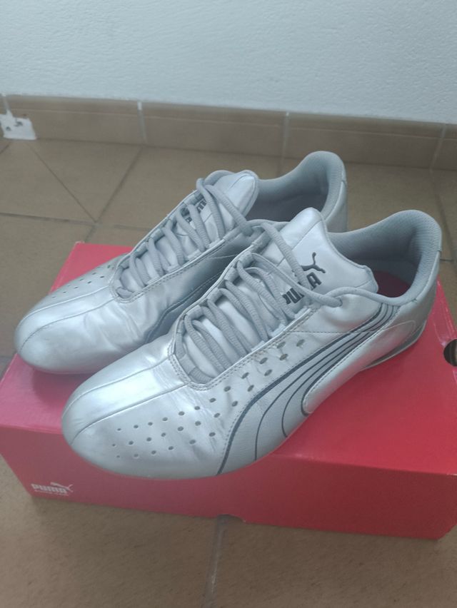 Zapatillas Puma 43 Plata - Deportivas