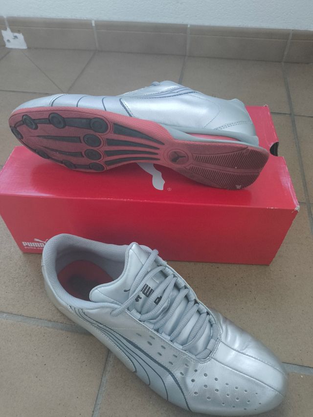 Zapatillas Puma 43 Plata - Deportivas