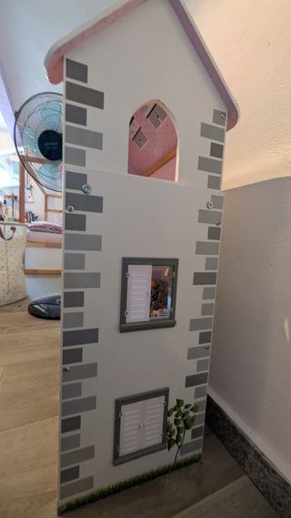 Casita Muñecas Madera + Accesorios