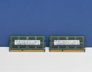 2x Memórias RAM Samsung DDR3 4GB